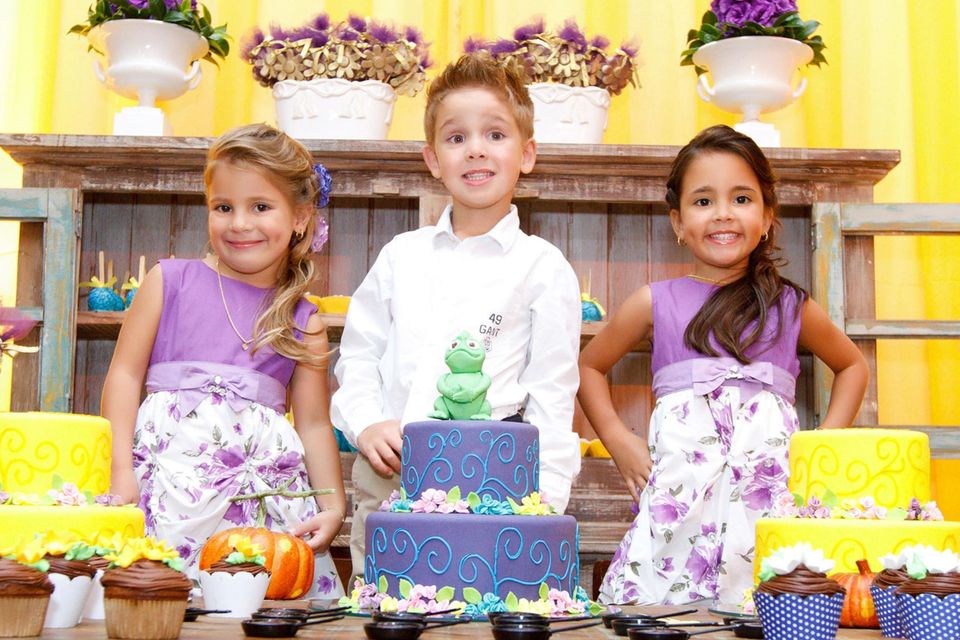 Adnan, Isadora e Maria Valentina